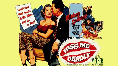 Kiss Me Deadly: Uma História de Noir Radiante com Intrigas e Mistérios Explosivos!